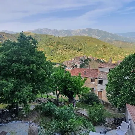En Haut Du Village De Moltifao, Vue Magnifique